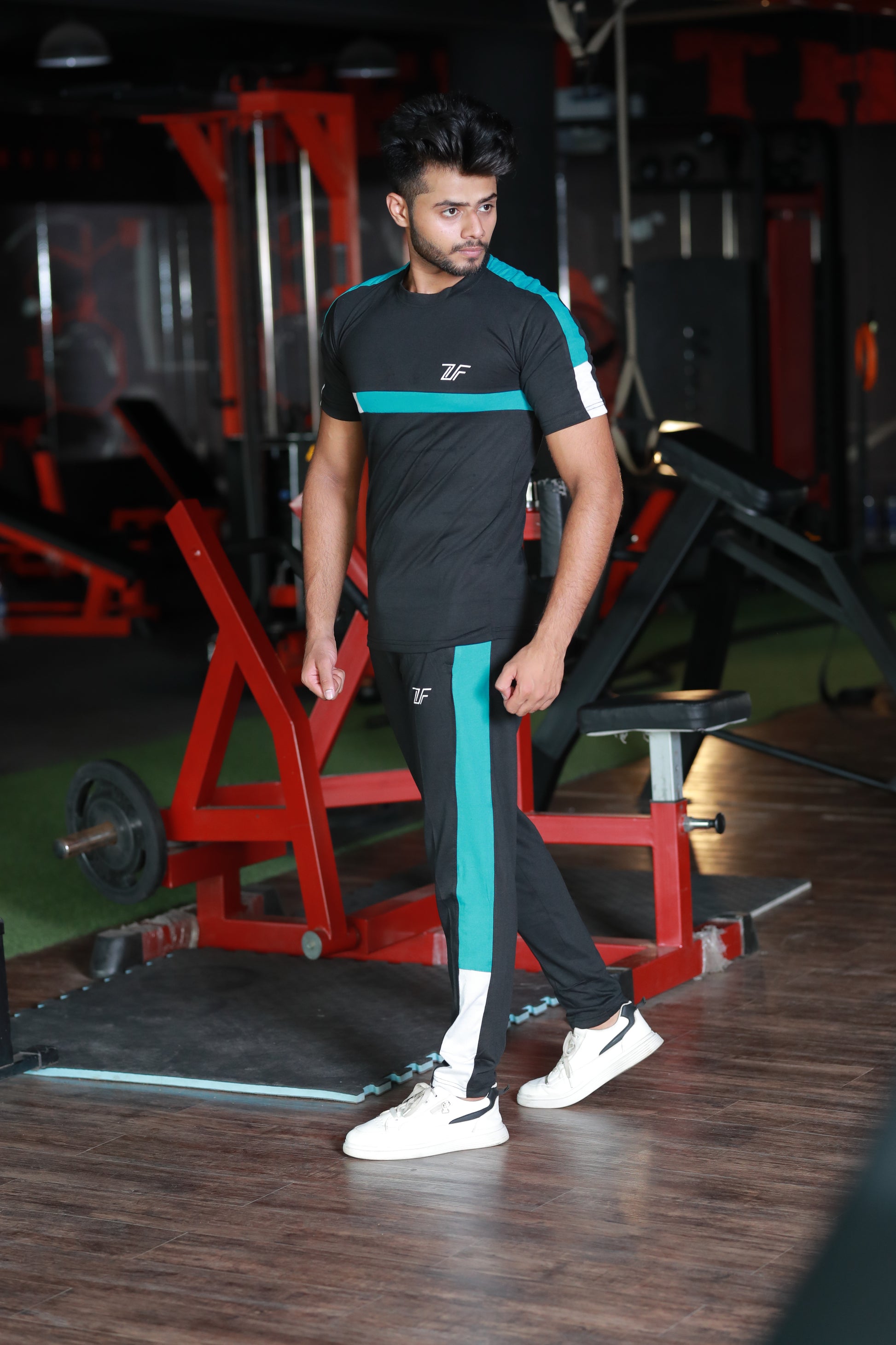 2 COLOR BLACK SUMMER TRACKSUIT