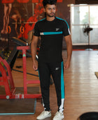 2 COLOR BLACK SUMMER TRACKSUIT