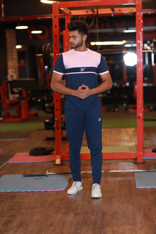 BLUE & PINK SUMMER TRACKSUIT