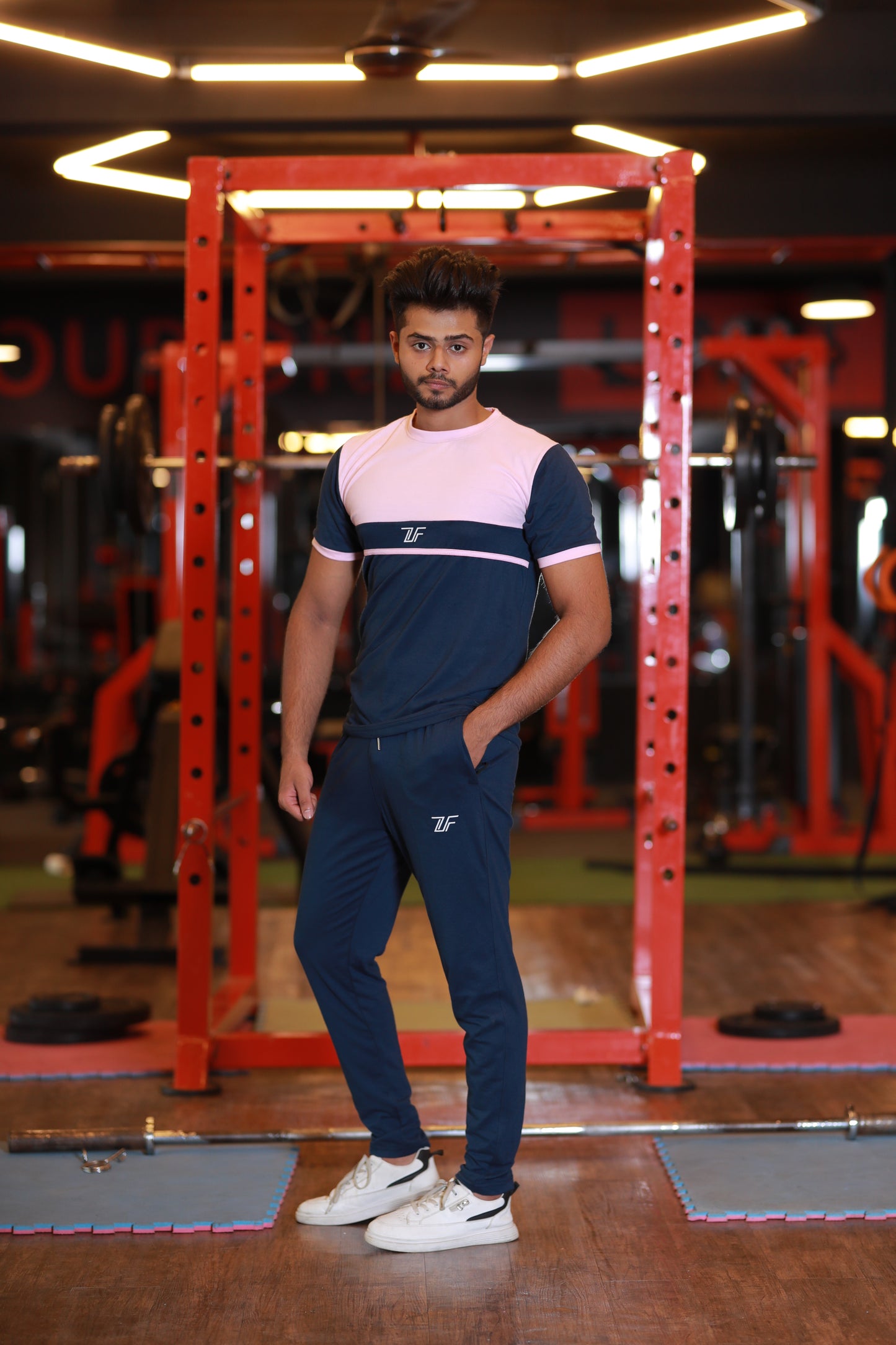 BLUE & PINK SUMMER TRACKSUIT